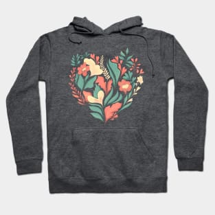 Floral Heart Hoodie